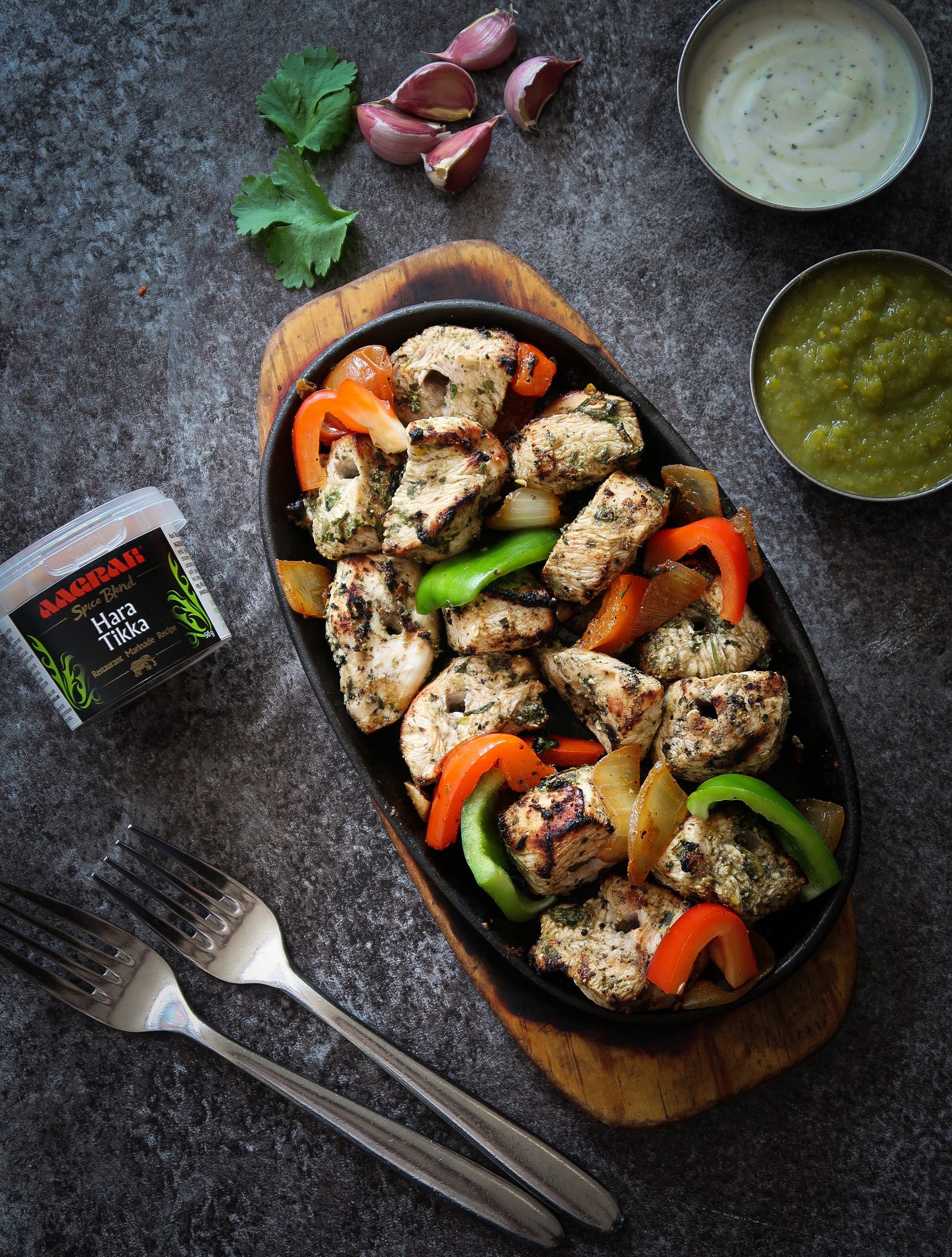 Chicken Hara Tikka
 &ndash; Aagrah Foods