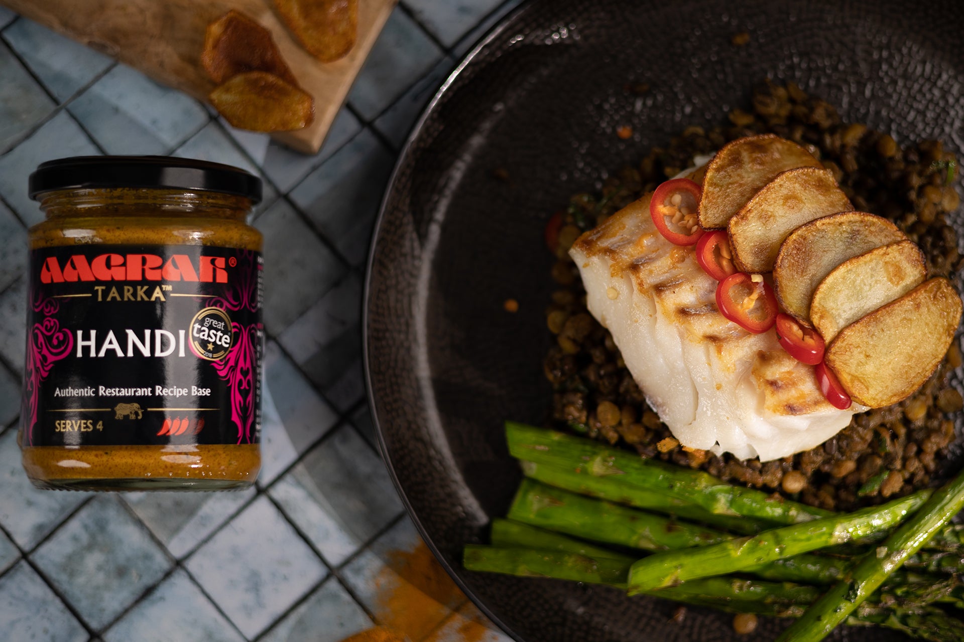 Cod and Lentil Recipe
 &ndash; Aagrah Foods