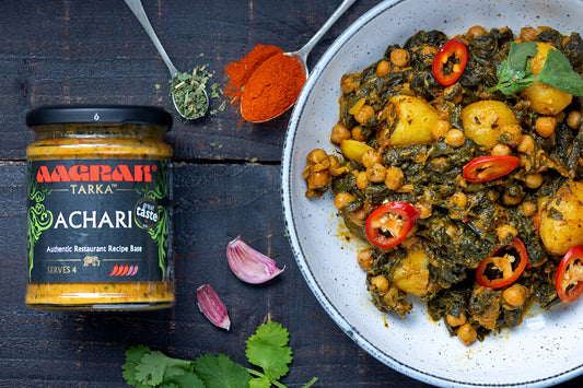 Saag Aloo Achari