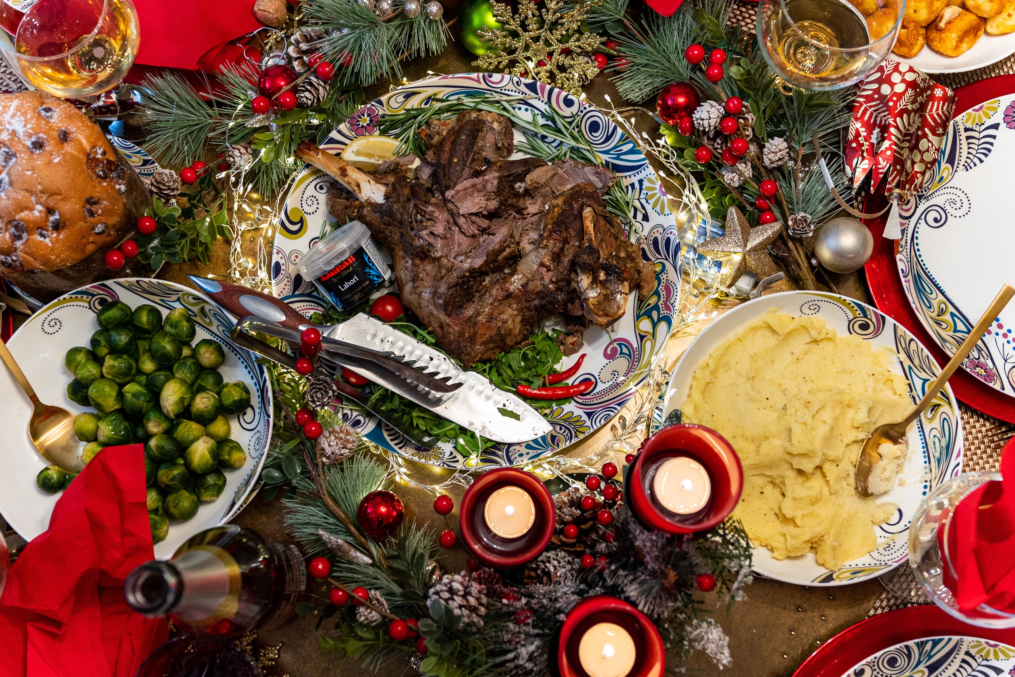Roast Lamb Leg for Christmas Dinner – Aagrah Foods