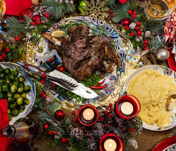 Roast Lamb Leg for Christmas Dinner