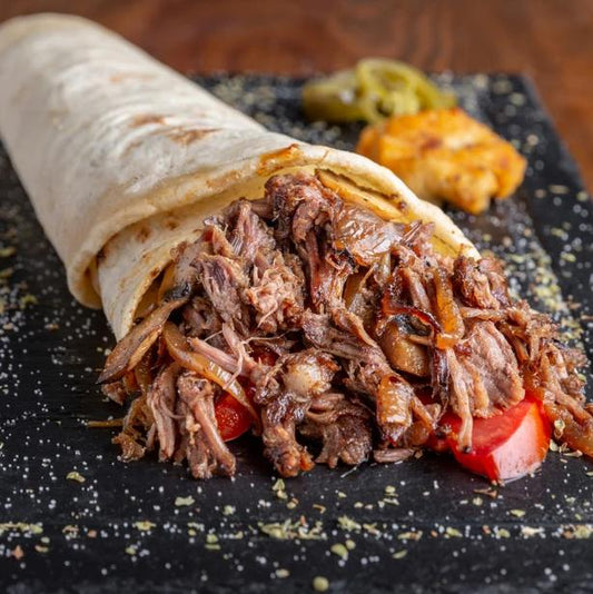 Pulled Lamb Wraps