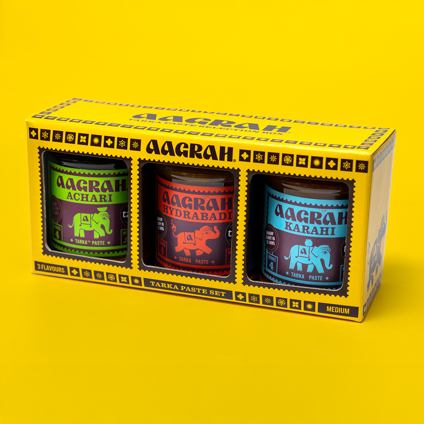 Aagrah Tarka Sauce 3-Pack Selection Box