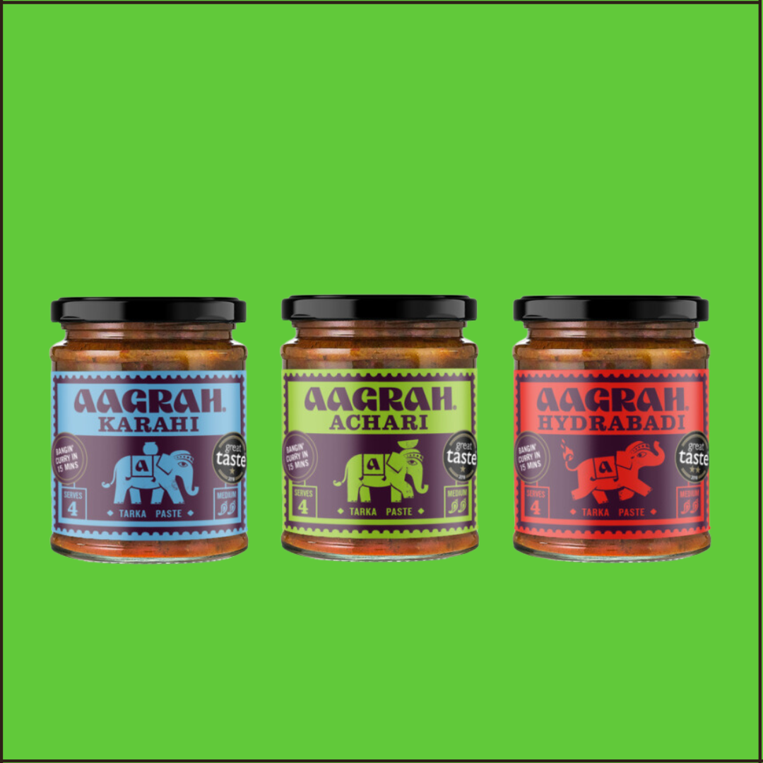 Aagrah Tarka Sauce 3-Pack Selection Box